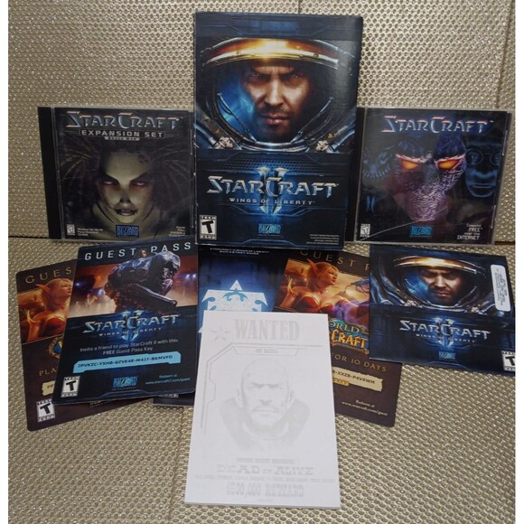 StaztarCraft II Wings of Liberty Collectors Edition Strategy PC Game Software - Picture 2 of 16